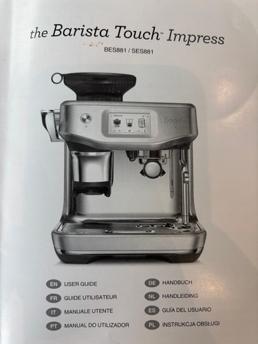 Sage barista touch impress - barista,
