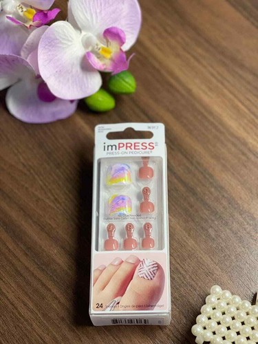 Kiss impress press pedicure - kiss,