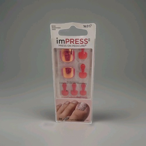 Kiss impress press pedicure - impress, press-on